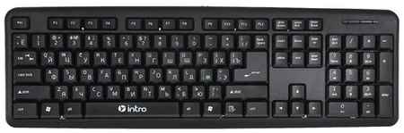 Клавиатура Intro KU100 Black USB черный 198934970294