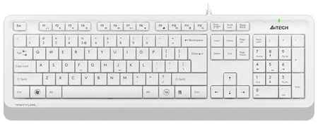 Клавиатура A4Tech Fstyler FK10 White USB белый, русская 198934970435