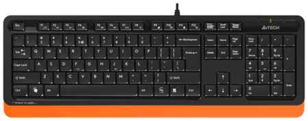 Клавиатура A4Tech Fstyler FK10 Orange-Black USB черный/оранжевый 198934970661