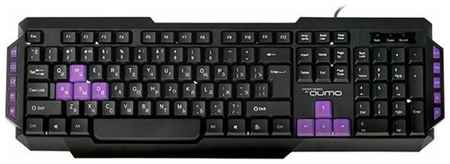 Клавиатура Qumo Desert Eagle Pro Black USB черный, русская, 1 шт 198934970899