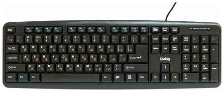 Клавиатура Dialog KM-025U Black USB черный 198934971106