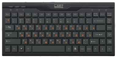 Клавиатура CBR KB 175 Black USB клавиш 91 черный 198934971109