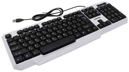 Клавиатура SmartBuy ONE 333 Black-White USB белый/черный, русская, 1 шт 198934971554