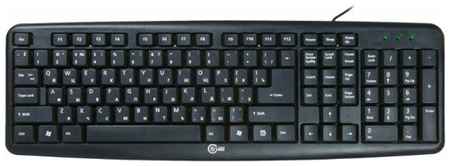 Клавиатура CBR KB 107 Black USB черный, русская, 1 шт 198934971699