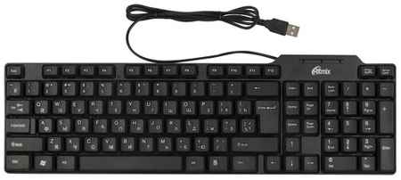 Клавиатура Ritmix RKB-111 Black USB черный 198934971902