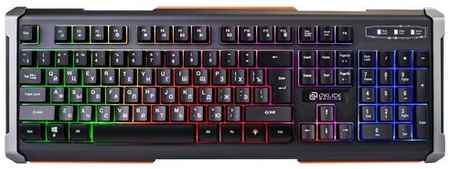 Клавиатура OKLICK 717G Black Death Black USB черный, русская 198934971909