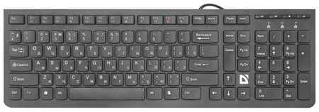 Клавиатура Defender UltraMate SM-530 RU Black USB черный, английская/русская (ANSI) 198934979288