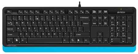 Клавиатура A4Tech Fstyler FK10 Black-Blue USB черный 198938101303