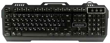 Клавиатура NAKATOMI KG-35U Black USB black 198938101360