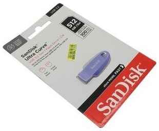 Флешка Sandisk Ultra Curve SDCZ550-512G-G46NB 512 Гб Abyss Blue 198938590105