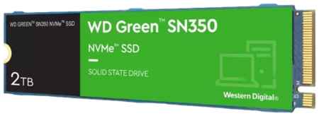 Твердотельный накопитель Western Digital WD Green SN350 NVMe 2 ТБ M.2 WDS200T3G0C 198939938015