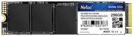 Твердотельный накопитель Netac NV2000 256 ГБ M.2 NT01NV2000-256-E4X 198939938213