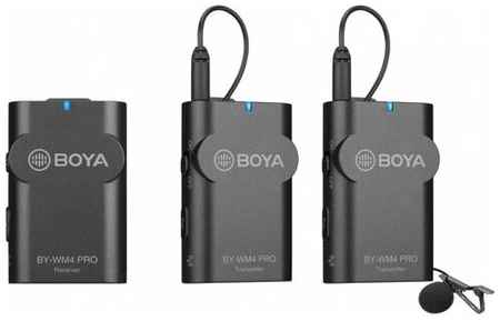Беспроводная система Boya BY-WM4 Pro-K2, цифровая, 2.4 ГГц