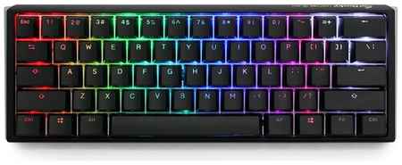 Игровая механическая клавиатура Ducky One 3 Mini Black переключатели Cherry MX RGB Clear, русская раскладка 198957434206