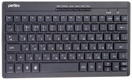 Беспроводная клавиатура Perfeo PF-8006 COMPACT черный 198967327917