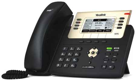 VoIP-телефон Yealink SIP-T27G черный 198967466658