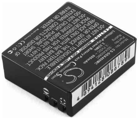 Аккумулятор CameronSino CS-SDX400MC для видеокамеры SJCAM SJ4000 (SDX400MC) 900mAh 198970349583