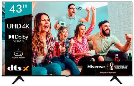 Телевизор Hisense 32A4K 32 дюйма Смарт ТВ Wi-Fi HDMI USB 198970533145