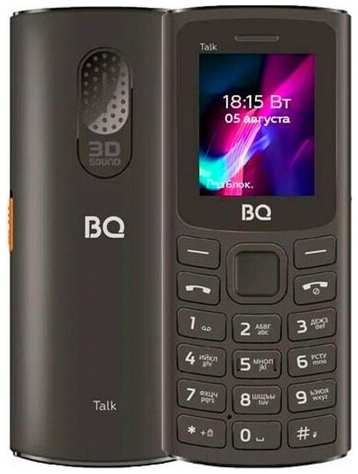 Телефон BQ 1862 Talk, SIM+nano SIM, черный 198972365944