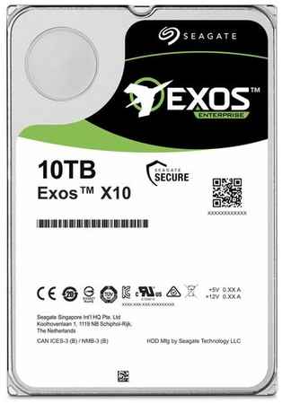 Жесткий диск Seagate Exos X10 10 ТБ ST10000NM0016 198980519014