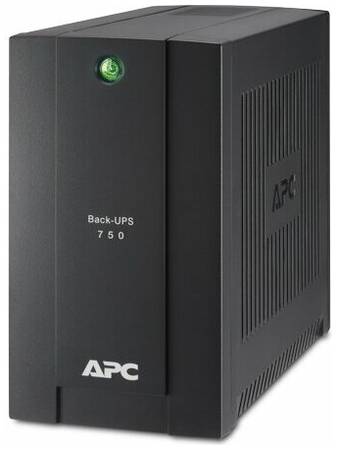 Интерактивный ИБП APC by Schneider Electric Back-UPS BC750-RS черный 415 Вт 198981724752