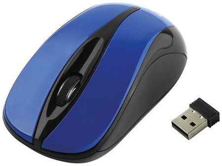 Беспроводная мышь Gembird MUSW-325-B Blue USB, синий 198985253380