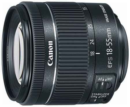 Объектив Canon EF-S 18-55mm f/4-5.6 IS STM, черный 198985285823