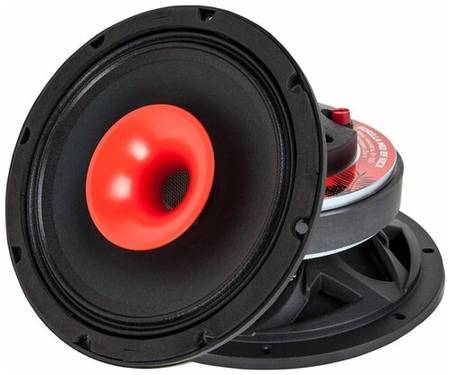 Автомобильная акустика Kicx Gorilla Bass Mid черный/красный 198985843609