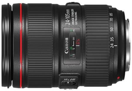 Объектив Canon EF 24-105mm f/4L IS II USM, черный 198988047265
