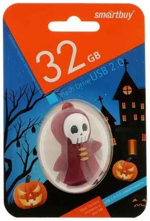 Флешка Smartbuy Halloween series ″Мрачный Жнец″, 32 Гб, USB2.0, чт до 25 Мб/с, зап до15 Мб/с 198990241993