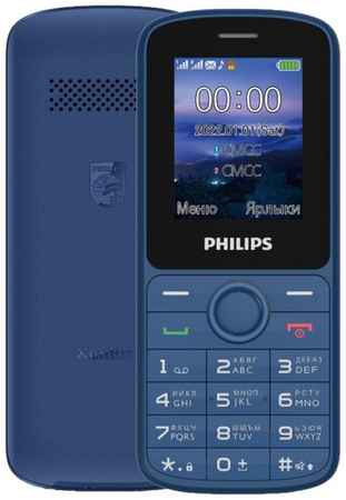 Телефон Philips Xenium E2101, 2 SIM, синий 198990429636