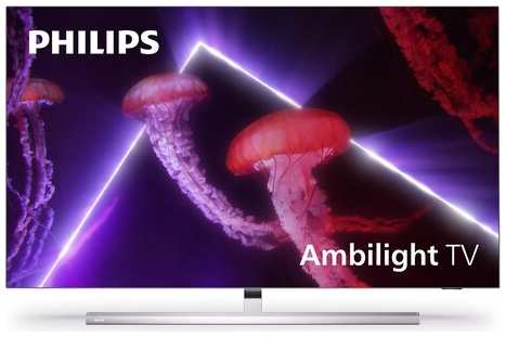OLED Телевизор 4K UHD Philips на базе ОС Android 55OLED807 55 дюймов
