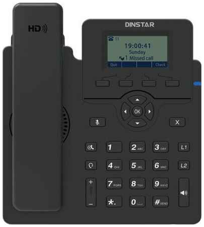 Телефон IP Dinstar C60S черный 198993146123