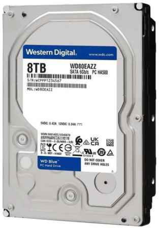 Western Digital 8TB WD Blue (WD80EAZZ) {Serial ATA III, 5640 rpm, 128Mb buffer} 198993233312