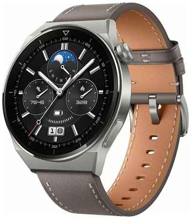 Умные часы Huawei Watch GT 3 Pro Odin-B19V Leather Strap 55028474