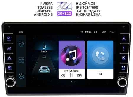 Штатная магнитола Wide Media Hyundai i40 2011 - 2017 [Android 9, 8 дюймов, WiFi, 2/32GB, 4 ядра]