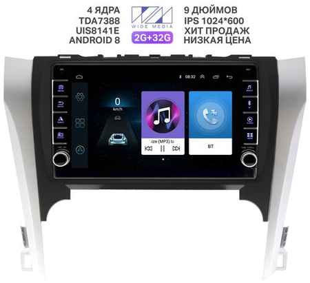Штатная магнитола Wide Media Toyota Camry 2012 - 2014 / Android 9, 8 дюймов, WiFi, 2/32GB, 4 ядра 198994467637