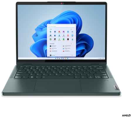 Ноутбук Lenovo Yoga 6 13ALC7 Ryzen 5 5500U 8Gb SSD 256Gb AMD Radeon Graphics 13.3 WUXGA IPS TouchScreen(Mlt) Cam 59Вт*ч No OS 82UD008URK