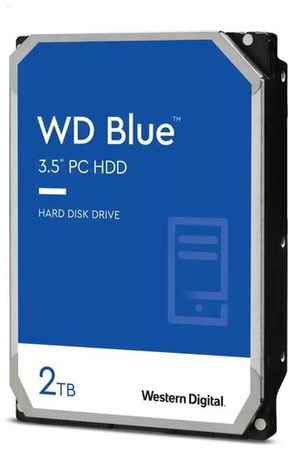 Жесткий диск Western Digital WD Blue 2 ТБ WD20EZBX 198995101820