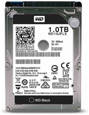 Жесткий диск Western Digital WD Black 1 ТБ WD10JPLX 198995102008