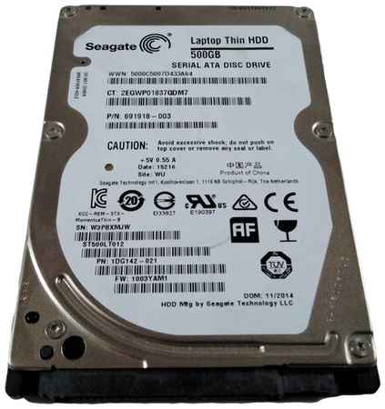 Жесткий диск Seagate 500 ГБ ST500LT012 198995102458