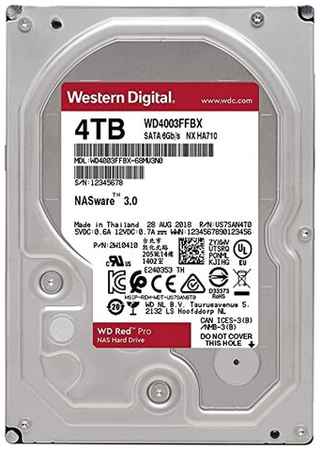 Жесткий диск Western Digital WD Red Pro 4 ТБ WD4003FFBX 198995102564