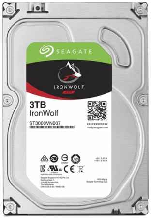 Жесткий диск Seagate IronWolf 3 ТБ ST3000VN007