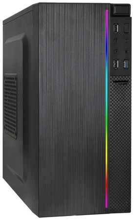 Компьютерный корпус ExeGate mEVO-9302-RGB черный 198995106214