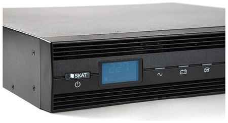 Резервный ИБП устройство мониторинга и управления ИБП БАСТИОН SKAT-UPS 1000 Rack черный 900 Вт 198995158417