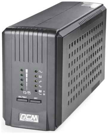 Интерактивный ИБП Powercom SMART KING PRO+ SPT-500-II черный 400 Вт 198995158733