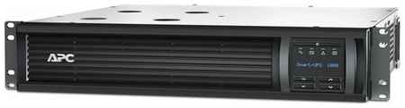Интерактивный ИБП APC by Schneider Electric Smart-UPS SMT1000RMI2U черный 700 Вт 198995158814