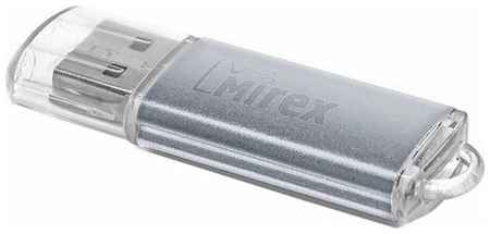 Mirex Флешка UNIT SILVER, 4 Гб, USB2.0, чт до 25 Мб/с, зап до 15 Мб/с, серебристая 198995614309