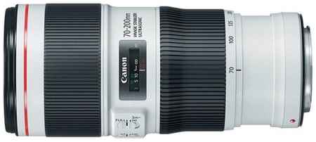 Объектив Canon EF 70-200mm f/4L IS II USM, белый/черный 198995712378