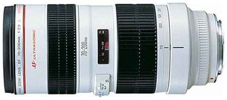 Объектив Canon EF 70-200mm f/2.8L USM, черный/белый 198995716222